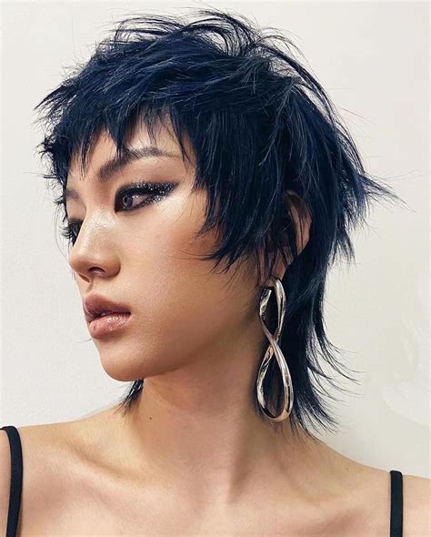 wolf cut short hair|20 Short Hair Wolf Cut Ideas To Try In 2024